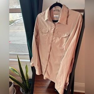 Columbia Light Tan Omni-Shade Shirt